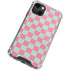 Watermelon Checkered iPhone 14 Plus Clear Case