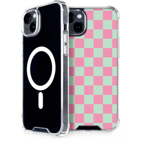 Watermelon Checkered iPhone 14 Plus MagSafe Case