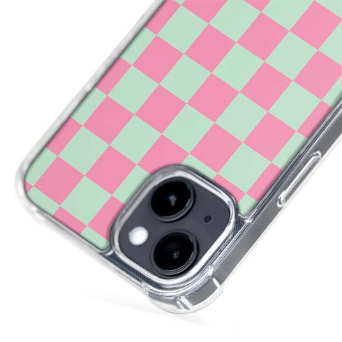 Watermelon Checkered iPhone 15 Plus MagSafe Case