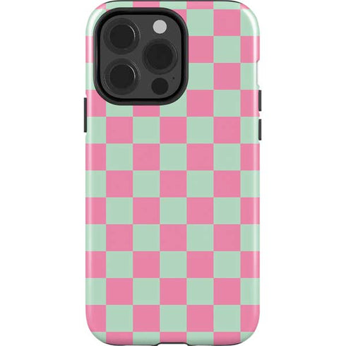 Watermelon Checkered iPhone 15 Pro Impact Case