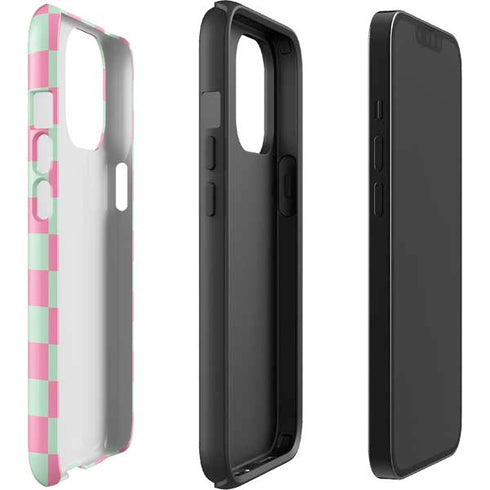 Watermelon Checkered iPhone 14 Pro Max Impact Case