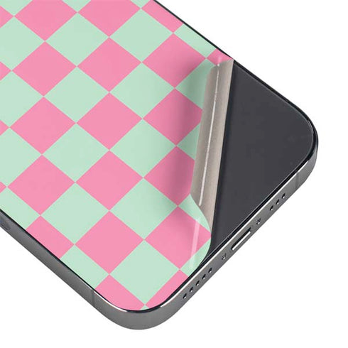 Watermelon Checkered iPhone 14 Pro Max Skin