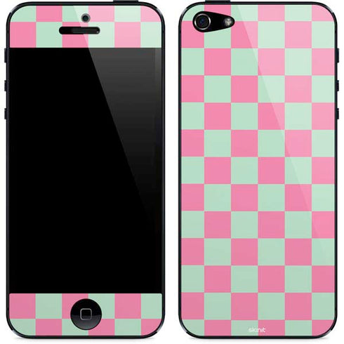 Watermelon Checkered iPhone 5/5s/5SE Skin