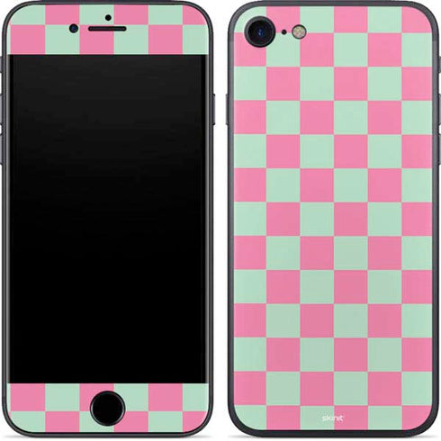 Watermelon Checkered iPhone 8 Skin