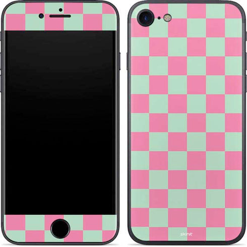 Watermelon Checkered iPhone SE (2nd & 3rd Gen) Skin
