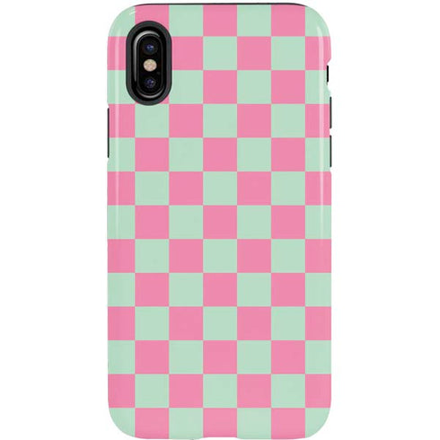 Watermelon Checkered iPhone X Pro Case
