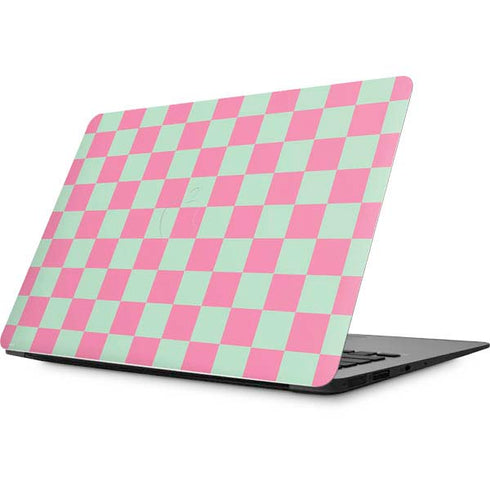 Watermelon Checkered Apple MacBook Skin
