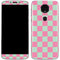 Watermelon Checkered Moto E5 Plus Skin