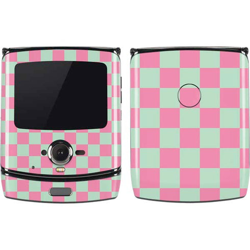 Watermelon Checkered Motorola RAZR Skin