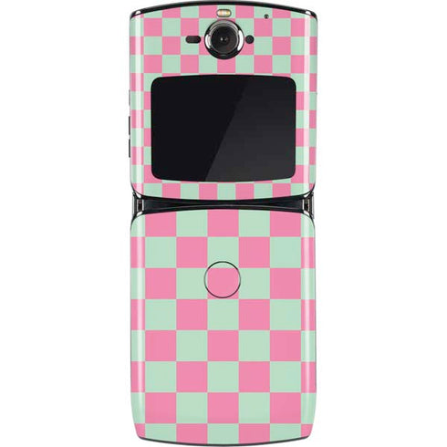Watermelon Checkered Motorola RAZR Skin