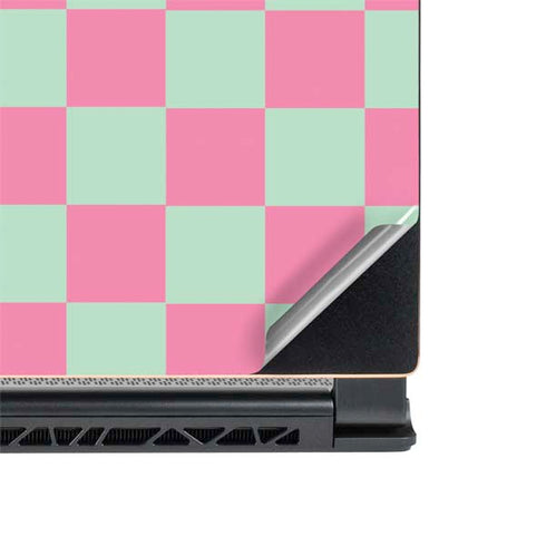 Watermelon Checkered MSI GS65 Stealth Laptop Skin