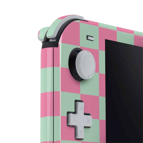 Watermelon Checkered Nintendo Switch Lite Skin