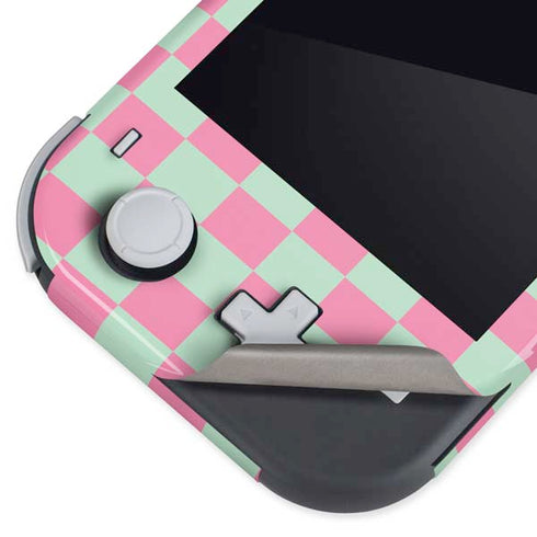 Watermelon Checkered Nintendo Switch Lite Skin