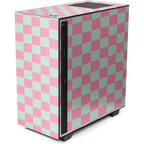 Watermelon Checkered NZXT H510 Compact ATX Mid-Tower Case Skin