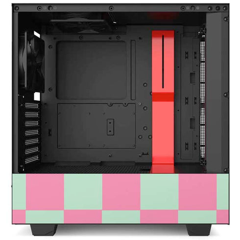 Watermelon Checkered NZXT H510 Compact ATX Mid-Tower Case Skin