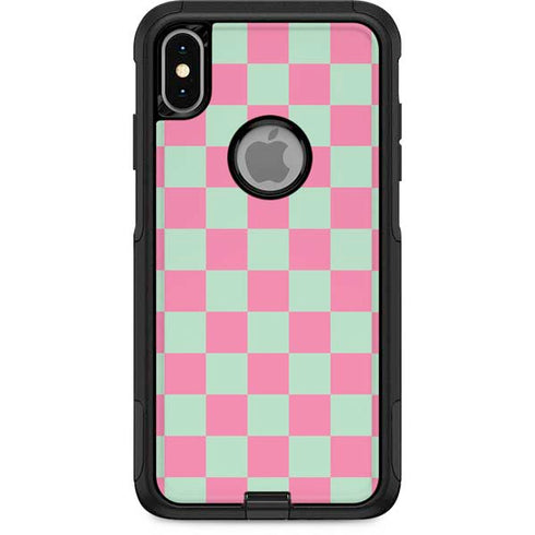 Watermelon Checkered Otterbox Commuter iPhone Skin