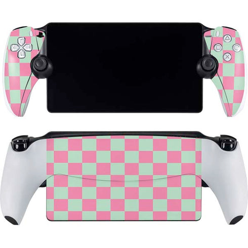 Watermelon Checkered PlayStation Portal Remote Player Skin