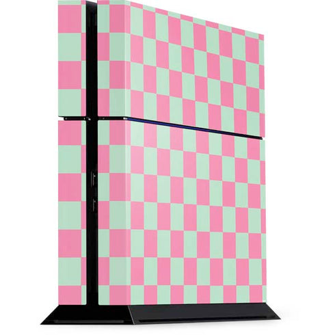 Watermelon Checkered PS4 Console Skin