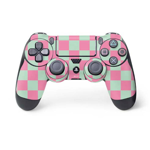 Watermelon Checkered PS4 Controller Skin
