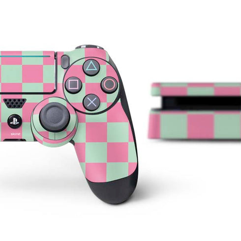 Watermelon Checkered PS4 Slim Bundle Skin