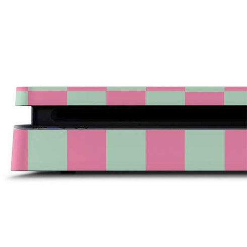 Watermelon Checkered PS4 Slim Skin