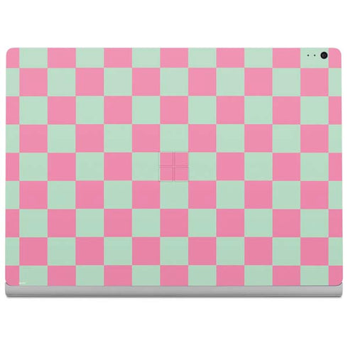 Watermelon Checkered Surface Book 2 13.5in Skin