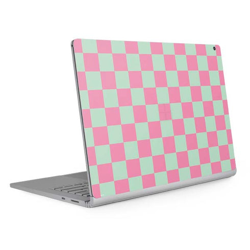 Watermelon Checkered Surface Book 2 15in Skin