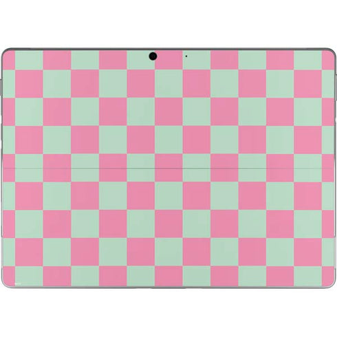 Watermelon Checkered Surface Pro 8 Skin
