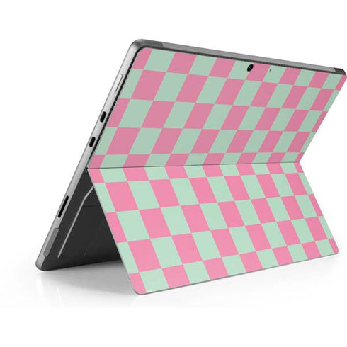 Watermelon Checkered Surface Pro 8 Skin