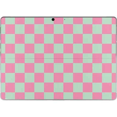Watermelon Checkered Surface Pro 9 Skin