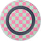 Watermelon Checkered Wireless Charger Skin