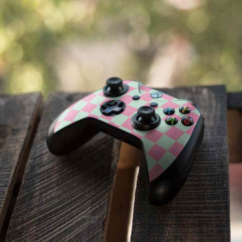 Watermelon Checkered Xbox One S Controller Skin