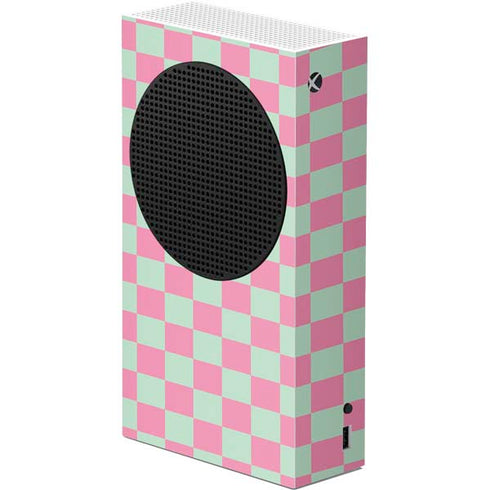 Watermelon Checkered Xbox Series S Console Skin
