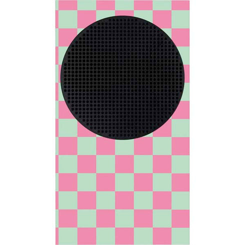 Watermelon Checkered Xbox Series S Console Skin