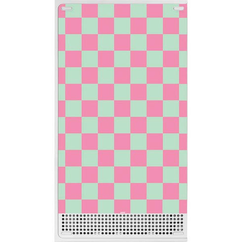Watermelon Checkered Xbox Series S Console Skin