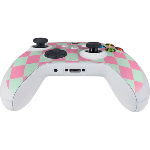 Watermelon Checkered Xbox Series S Controller Skin