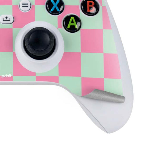 Watermelon Checkered Xbox Series S Controller Skin