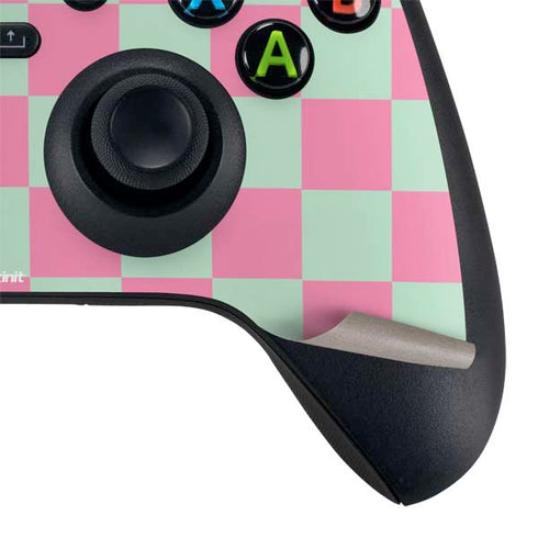 Watermelon Checkered Xbox Series X Controller Skin