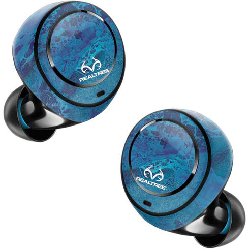 RealTree WAV3 Blue Camo Amazon Echo Buds Skin
