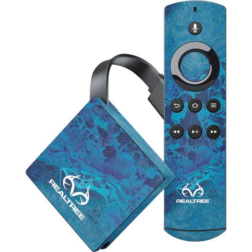 RealTree WAV3 Blue Camo Amazon Fire TV Skin