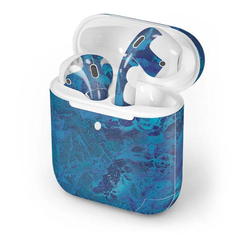 RealTree WAV3 Blue Camo Apple AirPods 2 Skin