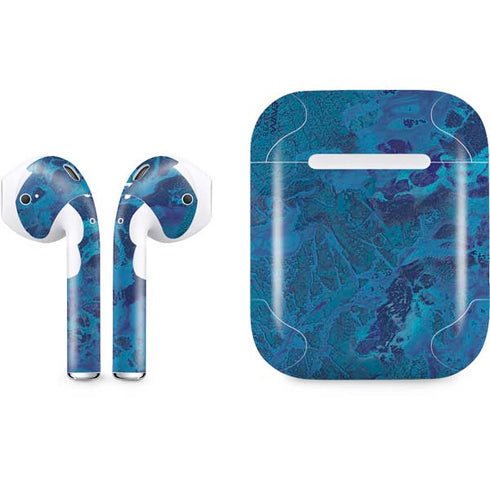 RealTree WAV3 Blue Camo Apple AirPods Skin