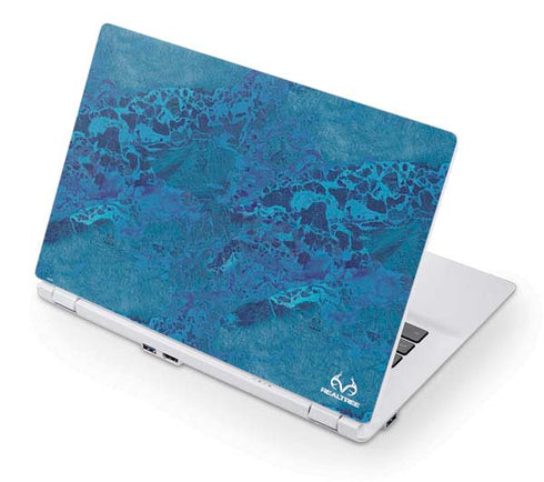 RealTree WAV3 Blue Camo Acer Chromebook Skin