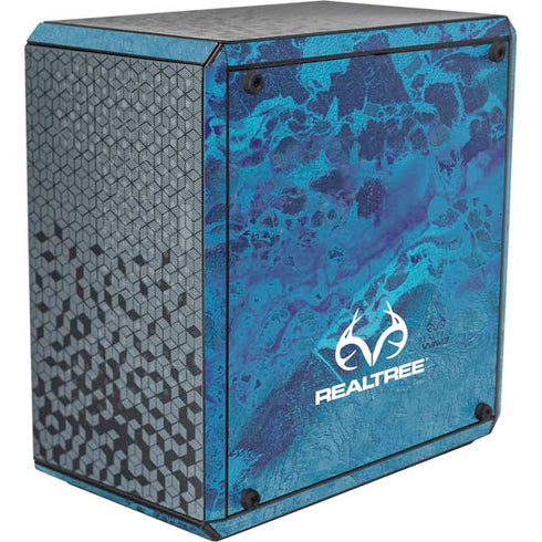 RealTree WAV3 Blue Camo Cooler Master MasterBox Q300L Mini Tower Skin