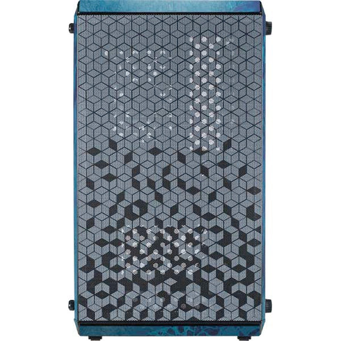 RealTree WAV3 Blue Camo Cooler Master MasterBox Q300L Mini Tower Skin