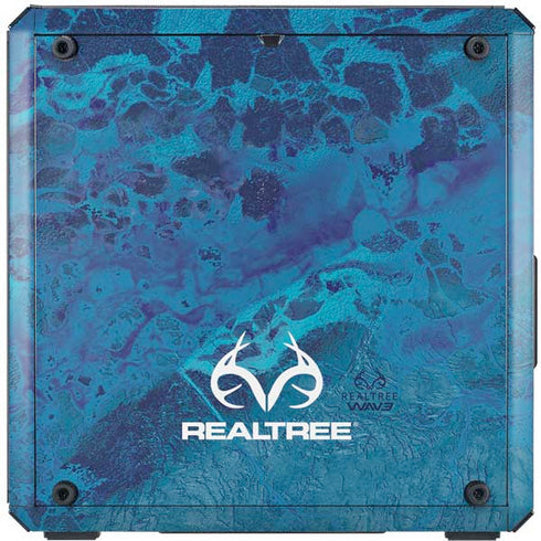 RealTree WAV3 Blue Camo Cooler Master MasterBox Q300L Mini Tower Skin