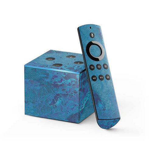 RealTree WAV3 Blue Camo Fire TV Cube Skin