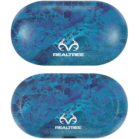 RealTree WAV3 Blue Camo Galaxy Buds Skin