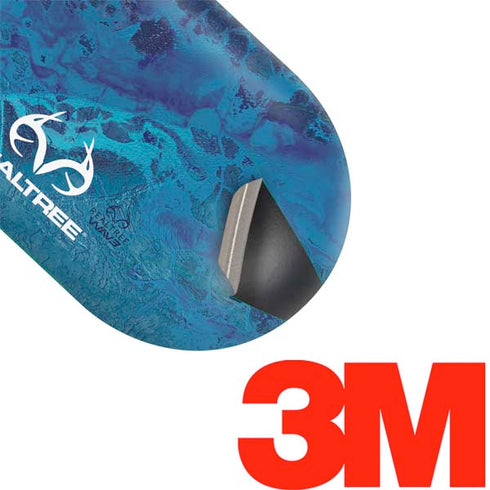 RealTree WAV3 Blue Camo Galaxy Buds Skin