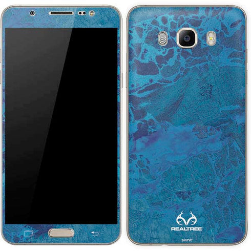 RealTree WAV3 Blue Camo Galaxy J7 Skin